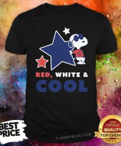 Premium Snoopy Joe Cool Red White & Cool T-Shirt