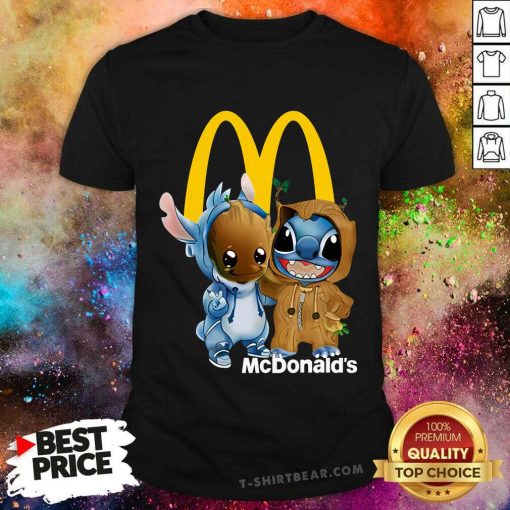 Premium Stitch Marvel Groot McDonald’s True Fan T-Shirt