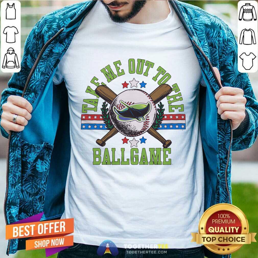 Shirt Premium Tampa Bay Rays Take Me Out To The Ballgame T-Shirt