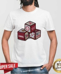 Pretty Alabama Crimson Tide Blocks T-Shirt