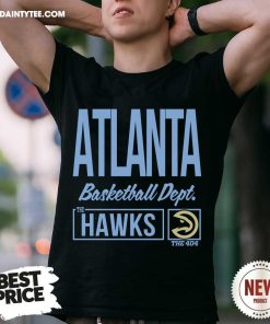 Pretty Atlanta The Hawk Basketball Dept The 404 T-Shirt