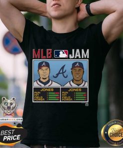 Pretty MLB Jam Braves Jones And Jones T-Shirt