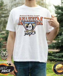Pretty National Hockey League Anaheim Ducks 1993 T-Shirt