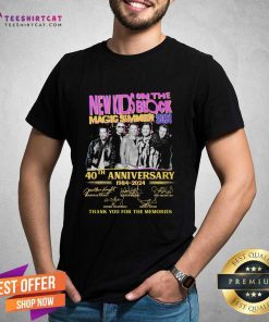Pretty New Kids On The Block 1984-2024 40th Anniversary T-Shirt