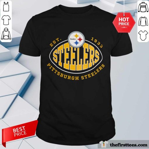 Pretty Pittsburgh Steelers BOSS X NFL Trap T-Shirt