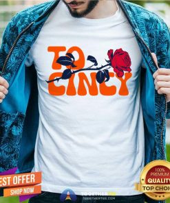 Pretty Rose To Cincy T-Shirt