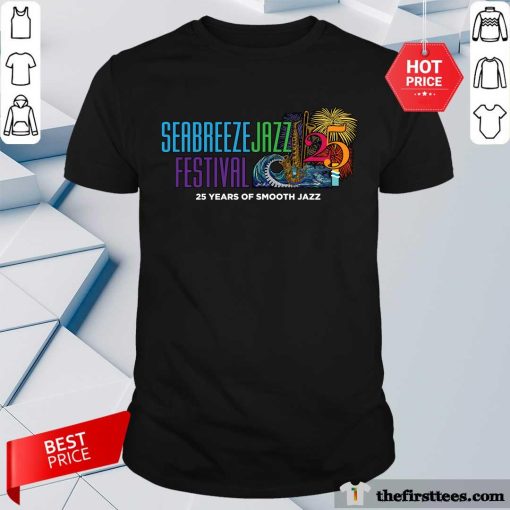 Pretty Seabreeze Jazz Festival Official Merchandise 2024 T-Shirt