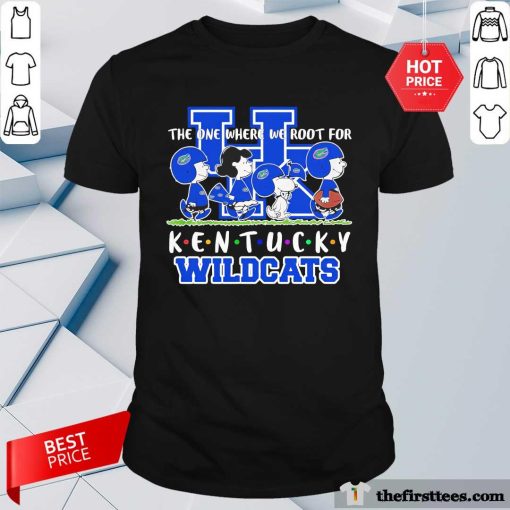 Pretty Snoopy Peanuts We Root For Kentucky Wildcat T-Shirt