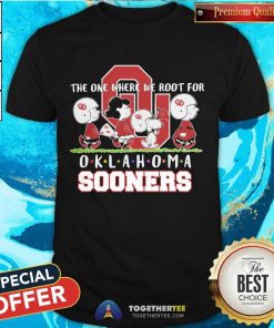 Pretty Snoopy Peanuts We Root For Oklahoma Sooners T-Shirt