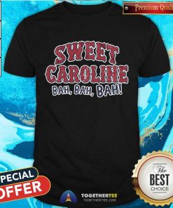 Pretty Sweet Caroline Bah Bah Bah Baseball T-Shirt
