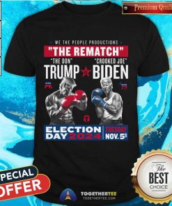Pretty The Rematch The Don Trump vs Crooked Joe Biden T-Shirt