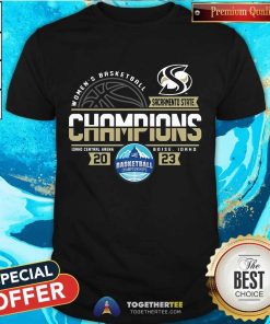 Pretty Women's Basketball Sacramento State Champions 2023 T-Shirt