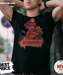 Anime Girl Kunai Motorcycle Co T-Shirt