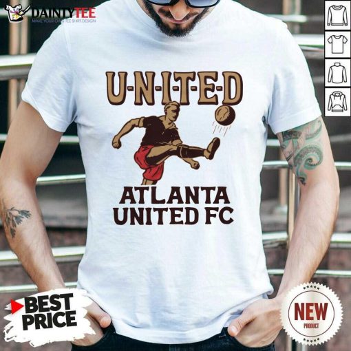Top Atlanta United FC United Football T-Shirt