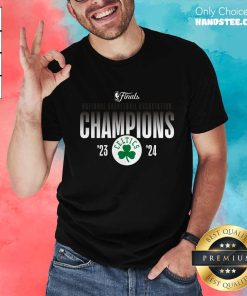Top Boston Celtics 2024 NBA Finals Champions Blocked Shot T-Shirt