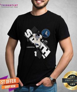Top Naz Reid Black Minnesota Timberwolves 2024 NBA T-Shirt