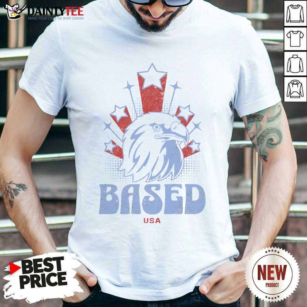 Shirt Awesome Based USA Eagle America T-Shirt