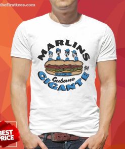Awesome MLB Flavortown Miami Marlins Cubano Gigante T-Shirt