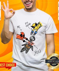 Funny Best Friends For Ever Deadpool & Wolverine T-Shirt