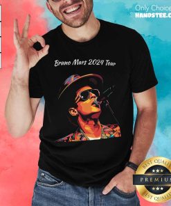 Funny Bruno Mars 2024 Tour Music T-Shirt