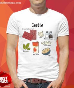 Funny Goetta Ground Beef And Pork T-Shirt