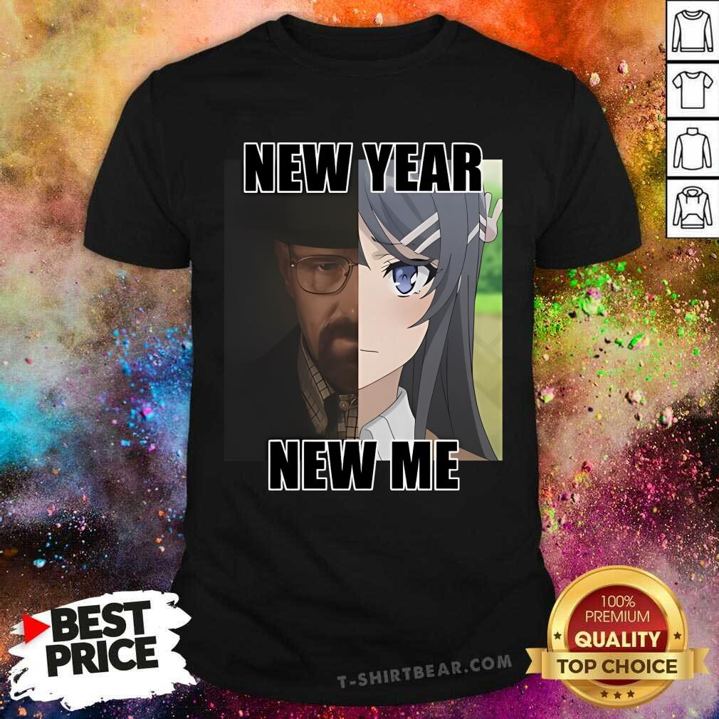 Shirt Funny New Year New Me Walter White T-Shirt
