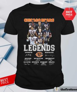 Funny NFL Chicago Bears Football Team Legends T-Shirt
