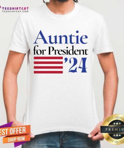 Good Auntie For President 2024 Kamala Harris T-Shirt