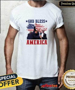 Good God Bless America Trump Shooting Election 2024 T-Shirt