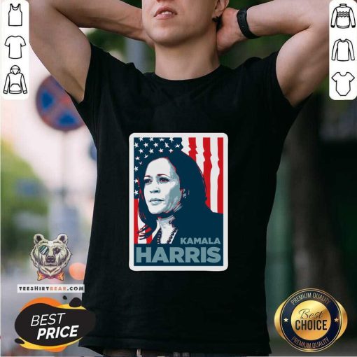 Good Kamala Harris America Flag Retro T-Shirt
