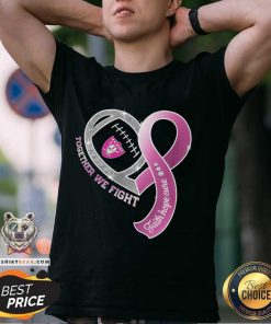 Good Las Vegas Raiders Together We Fight Cancer Faith Hope Cure T-Shirt