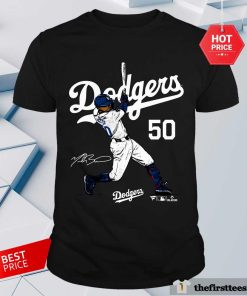 Good Mookie Betts Royal Los Angeles Dodgers Player Swing T-Shirt