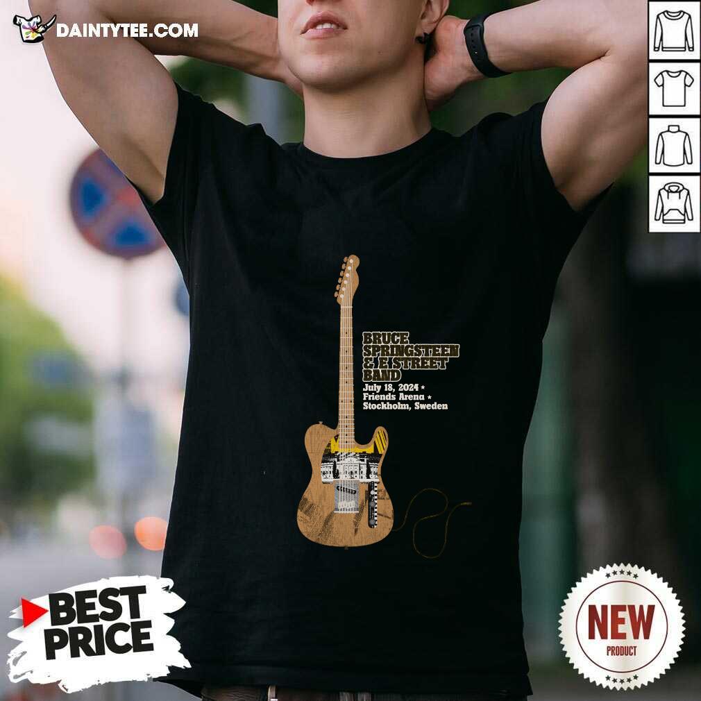 Shirt Great Bruce Springsteen And E Street Band Tour In Stockholm Sweden T-Shirt
