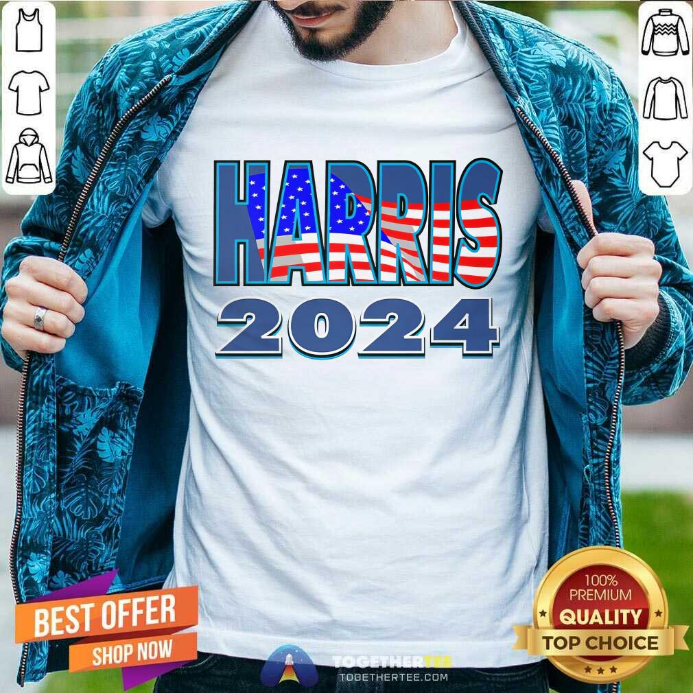 Shirt Great Kamala Harris America Flag 2024 T-Shirt