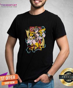 Great Queen Of The Butterflies Black T-Shirt