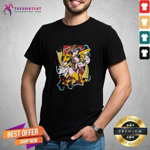 Great Queen Of The Butterflies Black T-Shirt