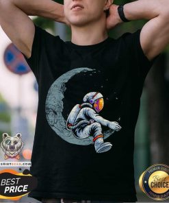 Great Space Moon Planets Astronomy Astronaut T-Shirt