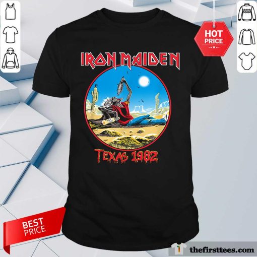 Happy Iron Maiden Beast Tames Texas T-Shirt