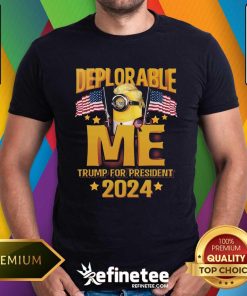 Hot Deplorable Me Trump For President 2024 T-Shirt