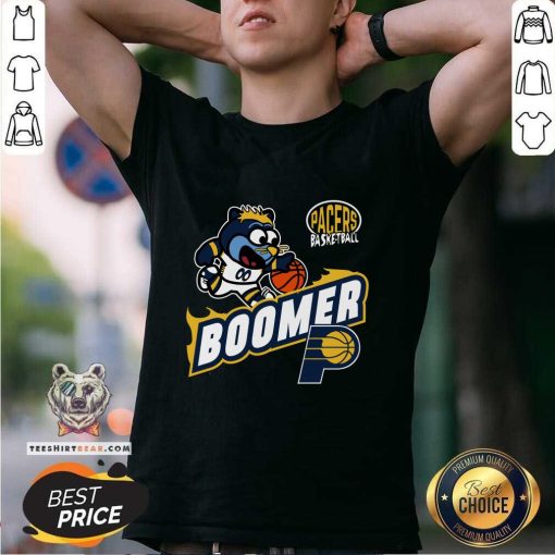 Hot Indiana Pacers Mascot Basketball Boomer T-Shirt