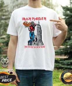 Hot Iron Maiden The Beast In New York T-Shirt