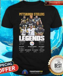 Hot NFL Pittsburgh Steelers American Football Team Legends T-Shirt