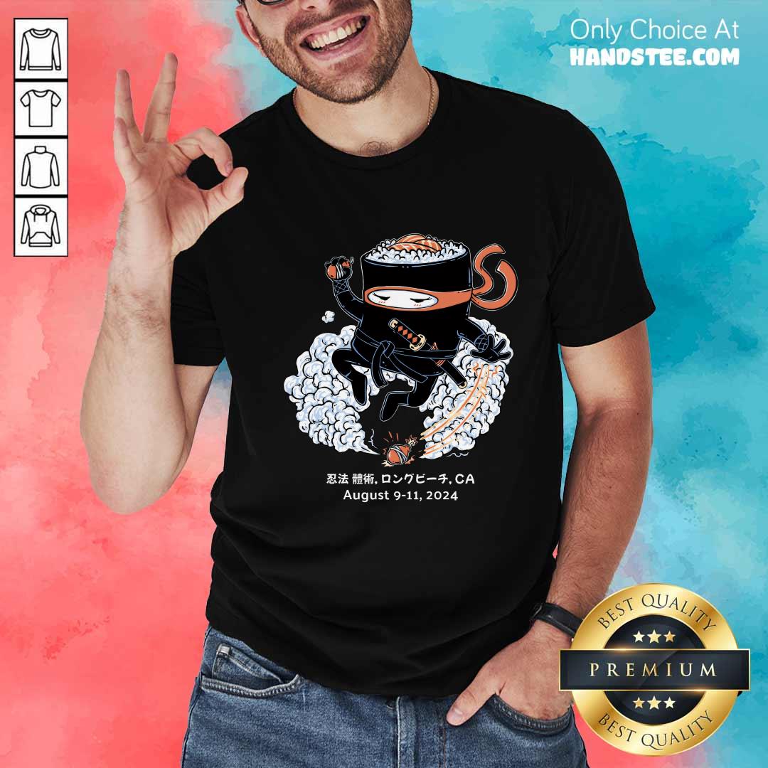 Shirt Hot Sushi Ninja Ninpo Taijutsu T-Shirt