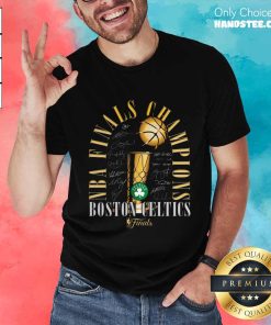 Nice Boston Celtics NBA Finals Champions Fade Away Jumper T-Shirt