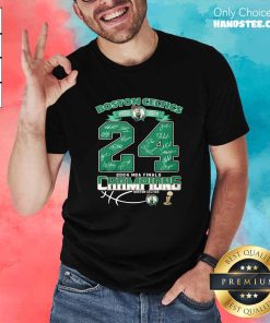 Nice Boston Celtics NBA Finals Champs 2024 The Best Season Ever T-Shirt