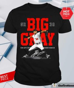 Nice Grayson Rodriguez Baltimore Big Gray T-Shirt
