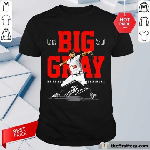 Nice Grayson Rodriguez Baltimore Big Gray T-Shirt