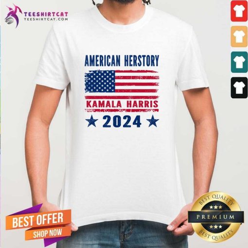 Official American Herstory Kamala Harris 2024 T-Shirt