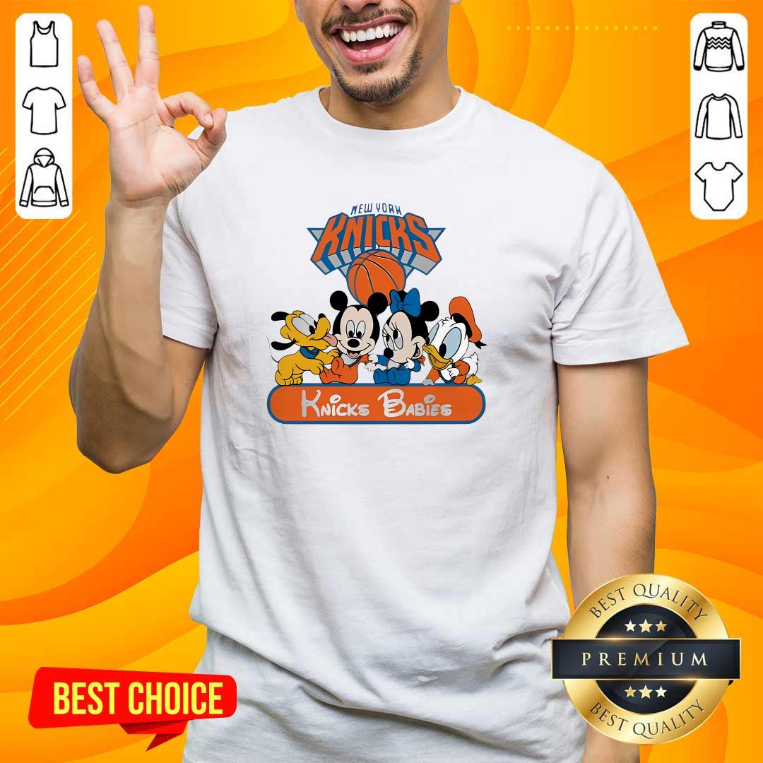 Shirt Official Baby Mickey And Friends New York Knicks NBA Basketball T-Shirt