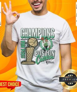 Official Boston Celtics 2024 NBA Finals Champions T-Shirt
